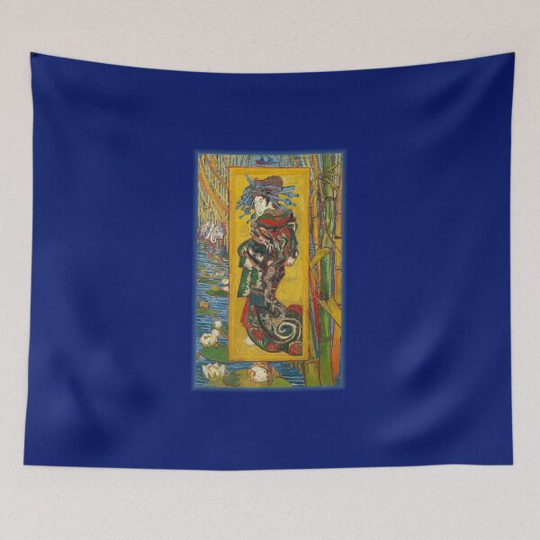 Item preview, Courtesan Van Gogh Japanese Art Impressionist Painting Japan designed and sold by DuyVuuuuuuu.
