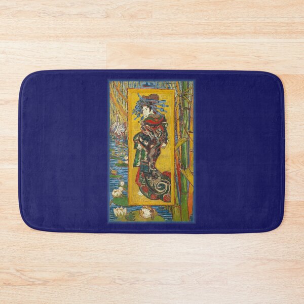 Item preview, Courtesan Van Gogh Japanese Art Impressionist Painting Japan designed and sold by DuyVuuuuuuu.