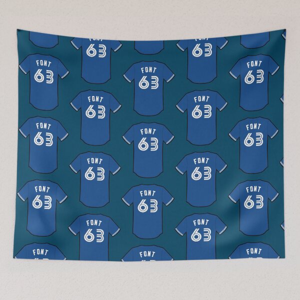 Item preview, Wilmer Font Jersey   designed and sold by JosephDiaz478.
