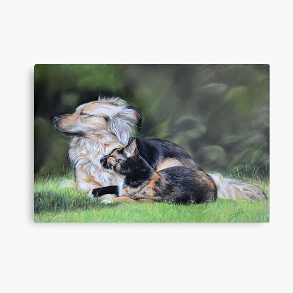 Friends for a day Metal Print