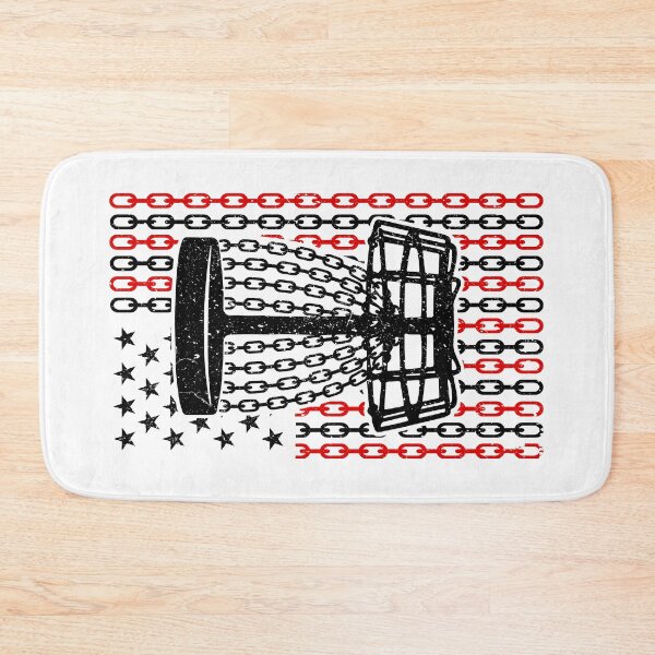 Item preview, American Flag Disc Golf Player Funny USA Basket Chains designed and sold by GrandeDuc.