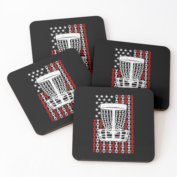 Item preview, American Flag Disc Golf Player Funny USA Basket Chains designed and sold by GrandeDuc.