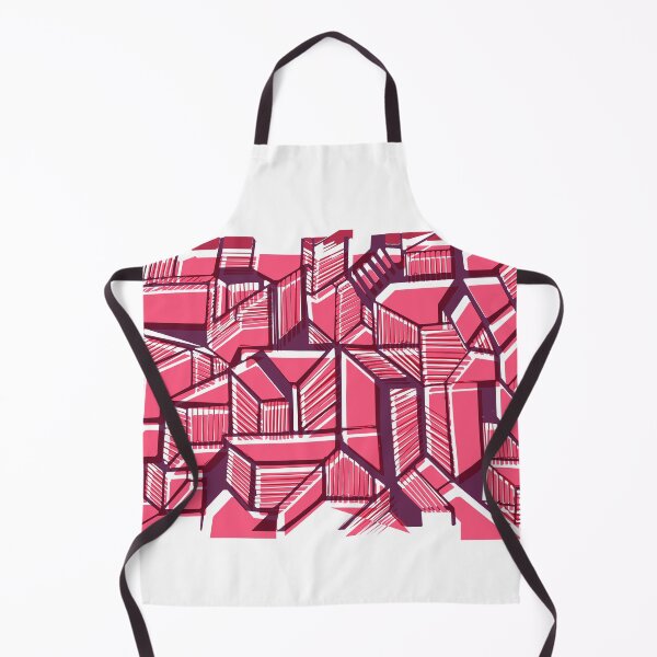 Item preview, Pink geometric pattern city designed and sold by Carolina Salazar.