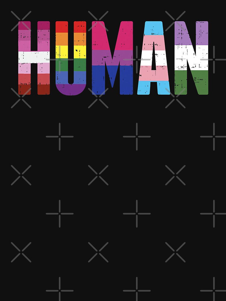 Discover Human LGBTQ Gay Pride Ally Equality Bi Bisexual Trans