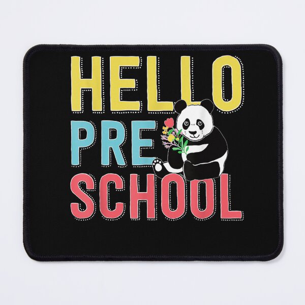 Item preview, Panda Bear Hello Pre School Shirt Gift for Kids and Teachers T-Shirt designed and sold by AustenVolker.