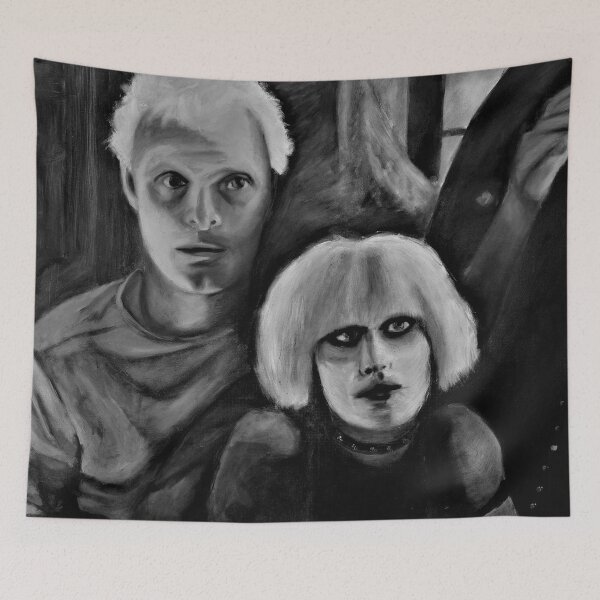 Item preview, Roy and Pris BW designed and sold by GreatAukArt.
