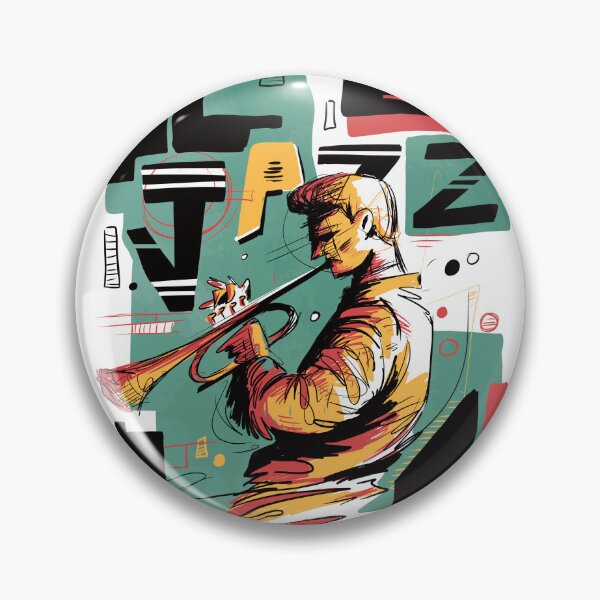 Item preview, Jazz - Abstract Musician Design designed and sold by Rob-Son.