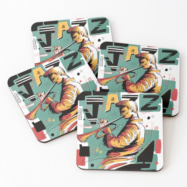 Item preview, Jazz - Abstract Musician Design designed and sold by Rob-Son.