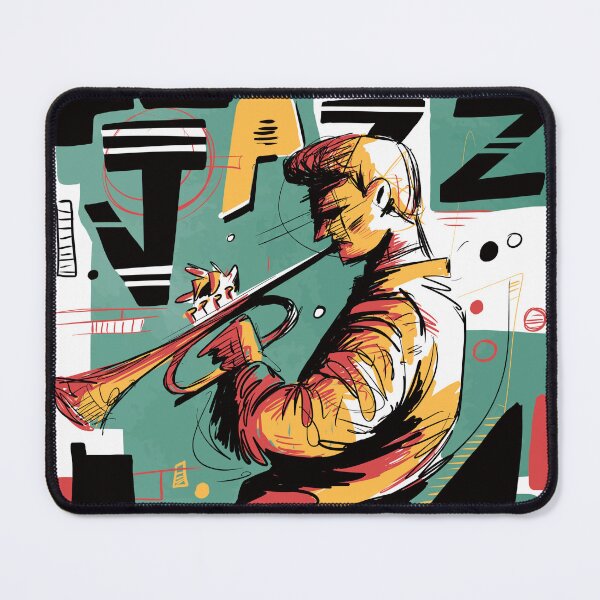 Item preview, Jazz - Abstract Musician Design designed and sold by Rob-Son.