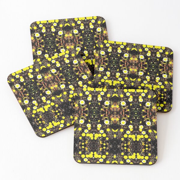 Item preview, Daisies Polarized in Symmetry designed and sold by Nalinne Jones.