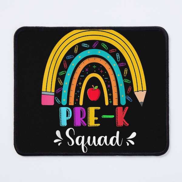 Item preview, Pencil Rainbow Pre-K Squad Back To School Teacher Kids T-Shirt designed and sold by BuckelsLoring.