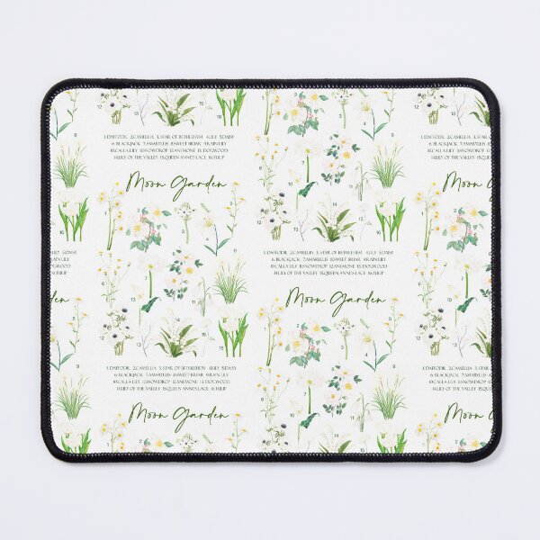 Item preview, hand painted Moon garden watercolor  designed and sold by ColorandColor.