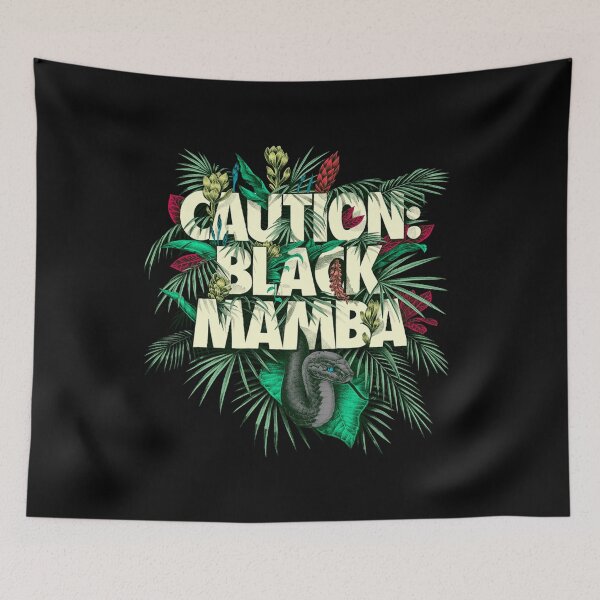 Item preview, Caution black mamba designed and sold by si3iy.