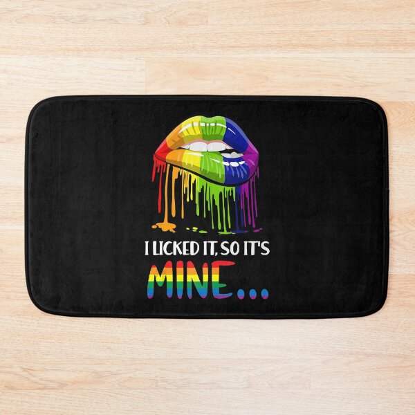 Item preview, I Licked It So It's Mine Gay Pride LGBT designed and sold by GardNewerd.