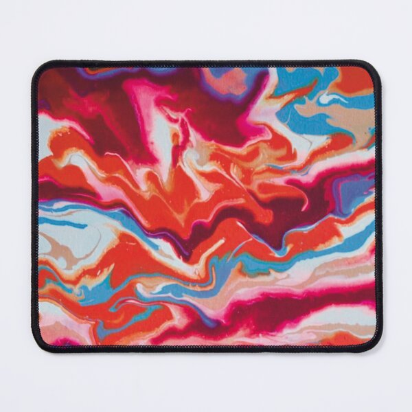 Item preview, Dreamland - Acrylic pour painting - psychedelic colours designed and sold by Debsta75.