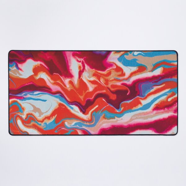 Item preview, Dreamland - Acrylic pour painting - psychedelic colours designed and sold by Debsta75.