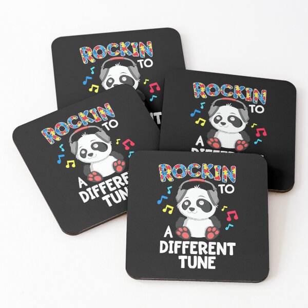 Item preview, Rockin' To A Different Tune Panda Autism Awareness Kids designed and sold by HaaChris-Artis.