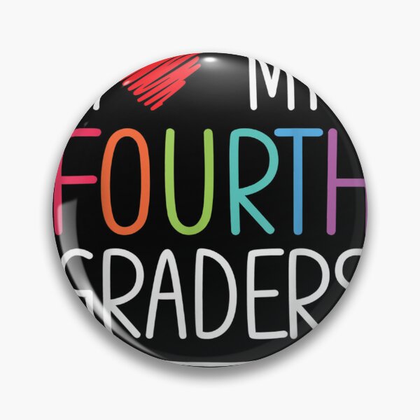 Item preview, Ph Cool 4th Grade Teacher I Love My Fourth Graders Gift T-Shirt designed and sold by BuckelsLoring.