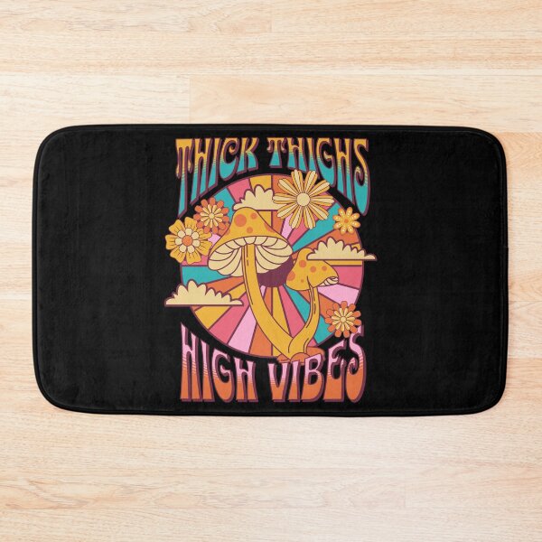 Item preview, Thick thighs high vibes designed and sold by onemoremask.