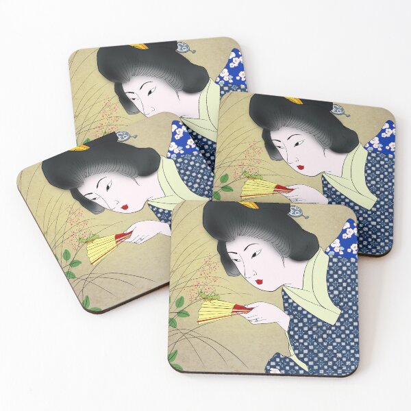 Item preview, kimono art, Japanese girl art, Japanese ink art, Traditional Japanese Art,  designed and sold by MsLuciaStore.