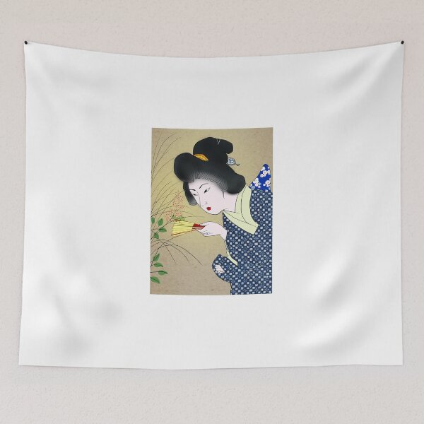Item preview, kimono art, Japanese girl art, Japanese ink art, Traditional Japanese Art,  designed and sold by MsLuciaStore.