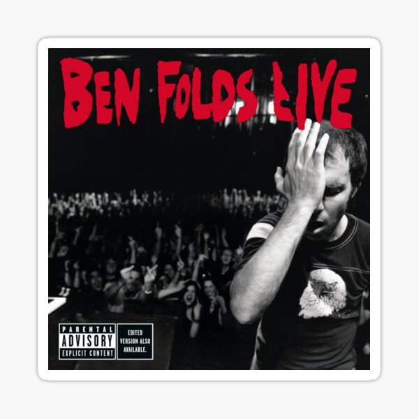 Vista previa del artículo con la obra «ben folds ben folds en vivo», diseñado y vendido por VanessaKelley.