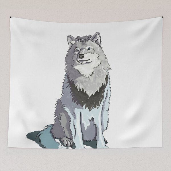 Item preview, Wolf Queen with White designed and sold by marleywrightart.