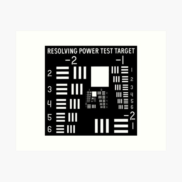 Item preview, USAF 1951 Resolving Power Test Target designed and sold by Science Park.