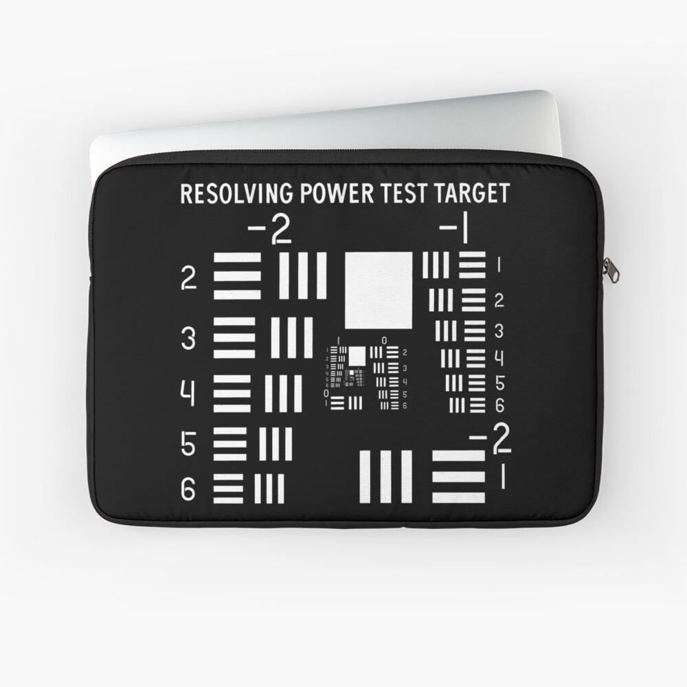 "USAF 1951 Resolving Power Test Target" Laptop Sleeve for Sale by starsonesp Redbubble