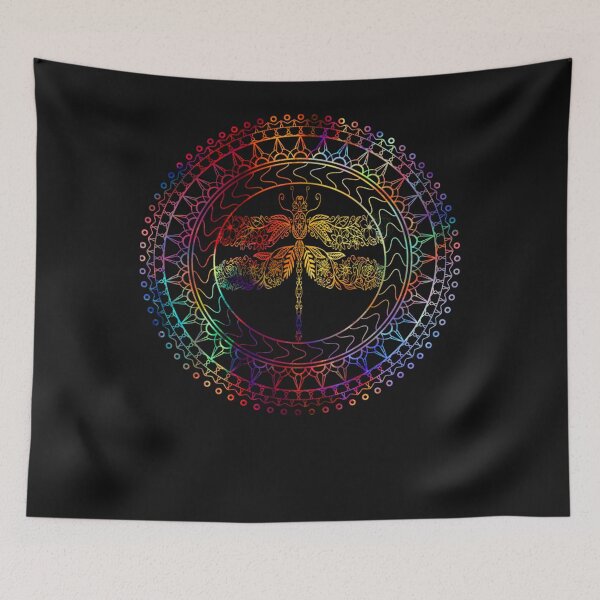 Item preview, Dragonfly Spirit Animal Colorful designed and sold by Makebashington.