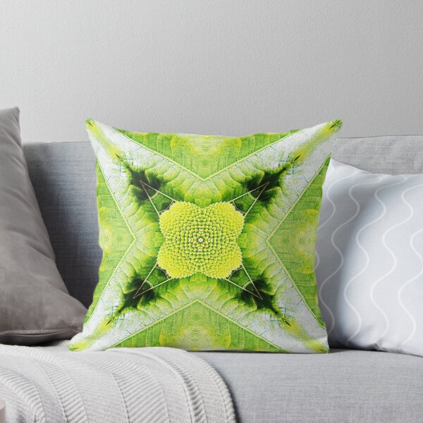 Item preview, NICE  ABSTRACT PAINTED GEOMETRIC ART BREADFRUIT PATTERN WITH LEAVES. designed and sold by Ralek.