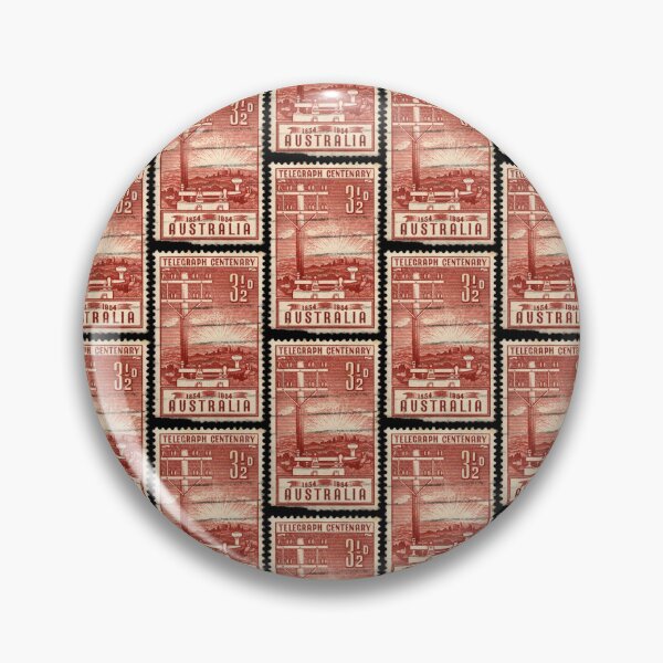 Item preview, Telegraph Centenary Australian Stamp  designed and sold by 2AGoodHome.