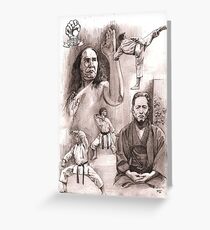 Chojun Miyagi & Gogen Yamaguchi Greeting Card