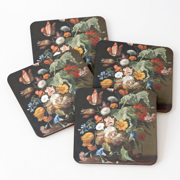 Item preview, Vintage Paining of Flowers designed and sold by leafsquare.