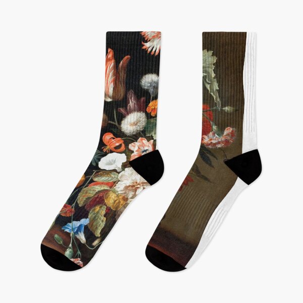 Item preview, Vintage Paining of Flowers designed and sold by leafsquare.