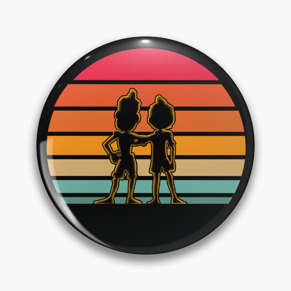 Item preview, Italian Sunset with Luca and Alberto - Cartoon Black designed and sold by Smagnaferous.