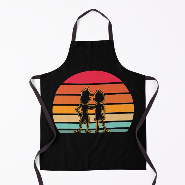 Item preview, Italian Sunset with Luca and Alberto - Cartoon Black designed and sold by Smagnaferous.