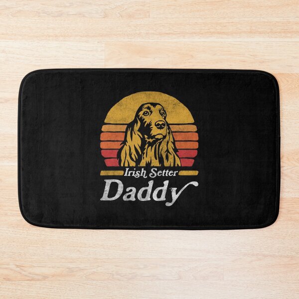 Item preview, Retro Vintage Irish Setter Daddy designed and sold by More Cute Dogs.