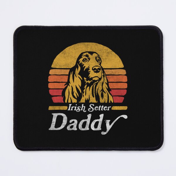 Item preview, Retro Vintage Irish Setter Daddy designed and sold by More Cute Dogs.