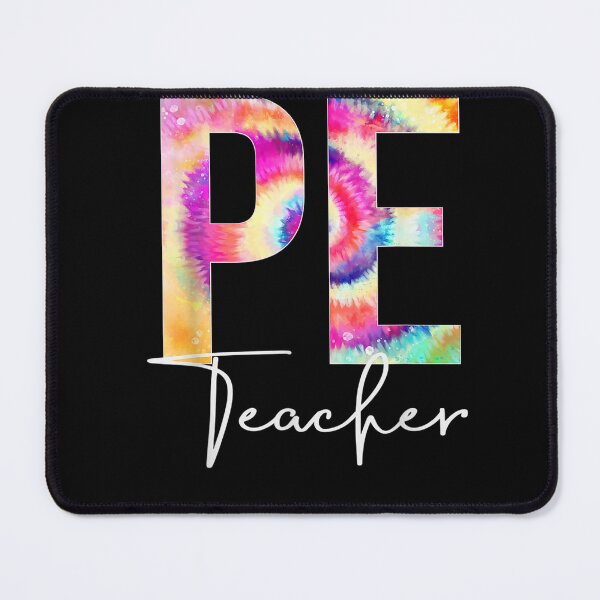 Item preview, PE Teacher Tie Dye Back To School women appreciation T-Shirt designed and sold by AdlerMathias.