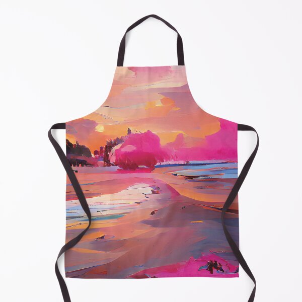 Item preview, Abstract Beach Pink Sunset designed and sold by Unaiza Khalid.