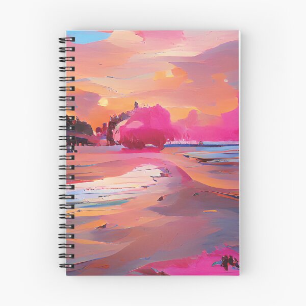 Item preview, Abstract Beach Pink Sunset designed and sold by Unaiza Khalid.