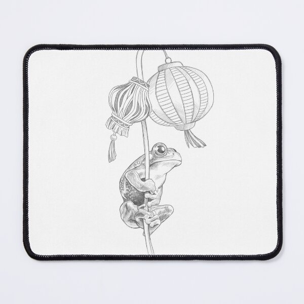 Item preview, Toad with chinese lanterns designed and sold by RNIArt.