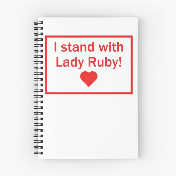 Item preview, lady ruby I stand with lady ruby  Classic  designed and sold by heinerlavinf.