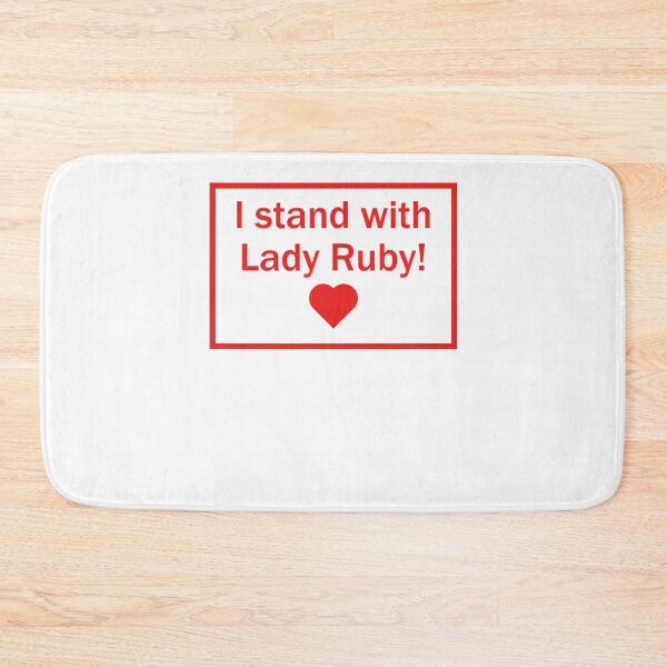 Item preview, lady ruby I stand with lady ruby  Classic  designed and sold by heinerlavinf.