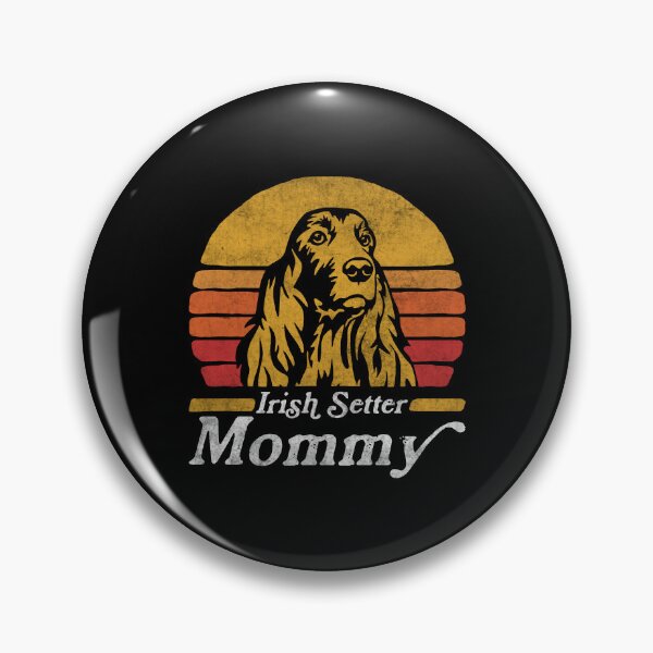 Artikelvorschau, Retro Vintage Irish Setter Mama entworfen und verkauft von More Cute Dogs.