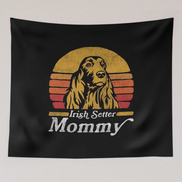 Item preview, Retro Vintage Irish Setter Mommy designed and sold by More Cute Dogs.