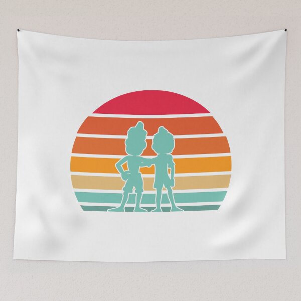 Item preview, Italian Sunset with Luca and Alberto - Cartoon White designed and sold by Smagnaferous.
