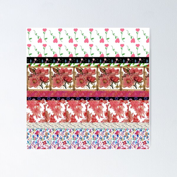 Item preview, Floral Stripes designed and sold by Greenbaby.