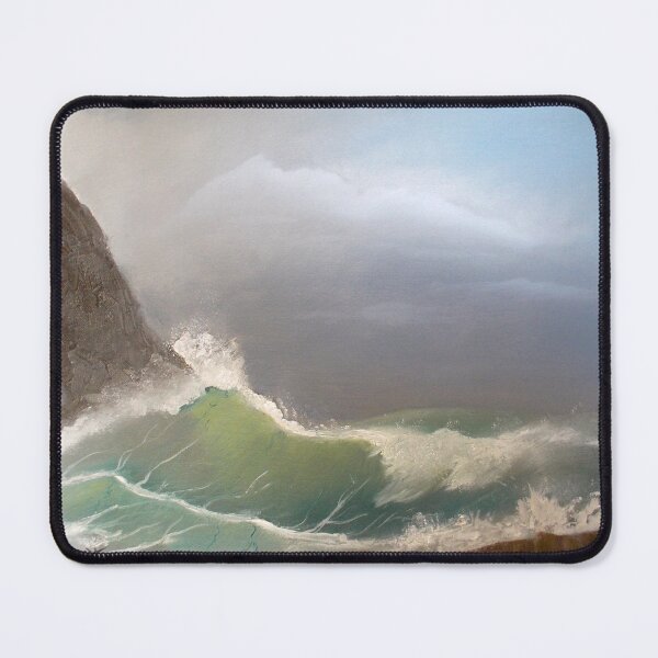 Item preview, Stormy seas - oil painting design designed and sold by Debsta75.